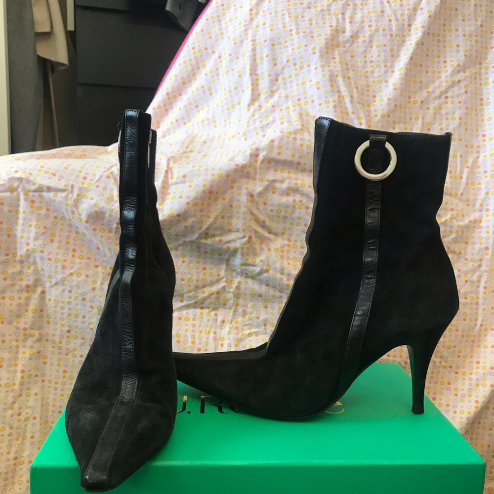 Black Claudia Ciuti heel boots